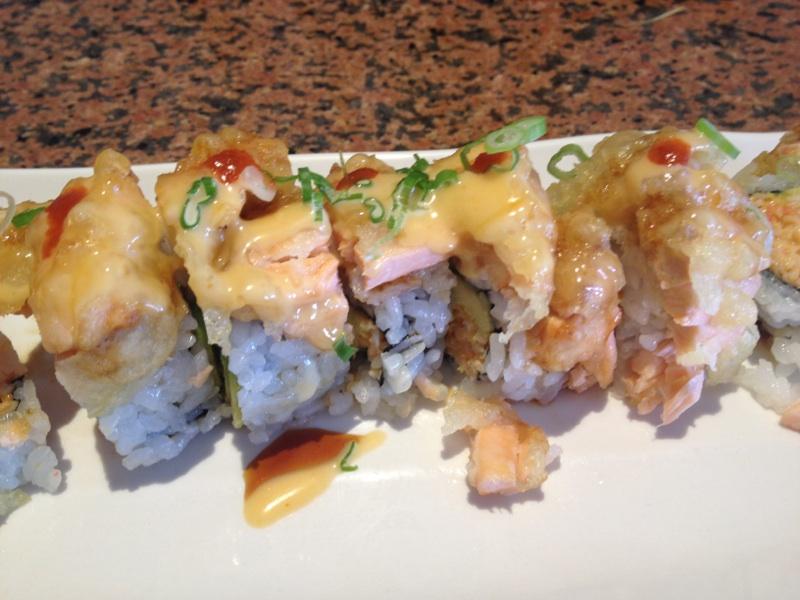 The Alaskan Roll at Niko Niko Sushi is one of the best items on the menu.
