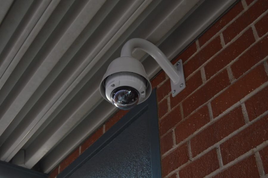 Cameras like these came to replace the old bulky ones. As of now the school is covered in over 60 of these cameras.