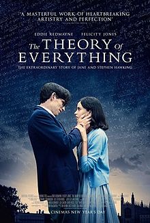 Theory of Everything movie poster release poster in the UK 
