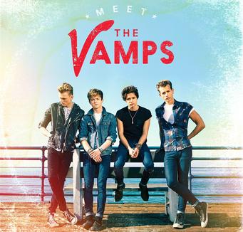 The Vamps' debut album, Meet the Vamps. (It sounds better than it looks.)
