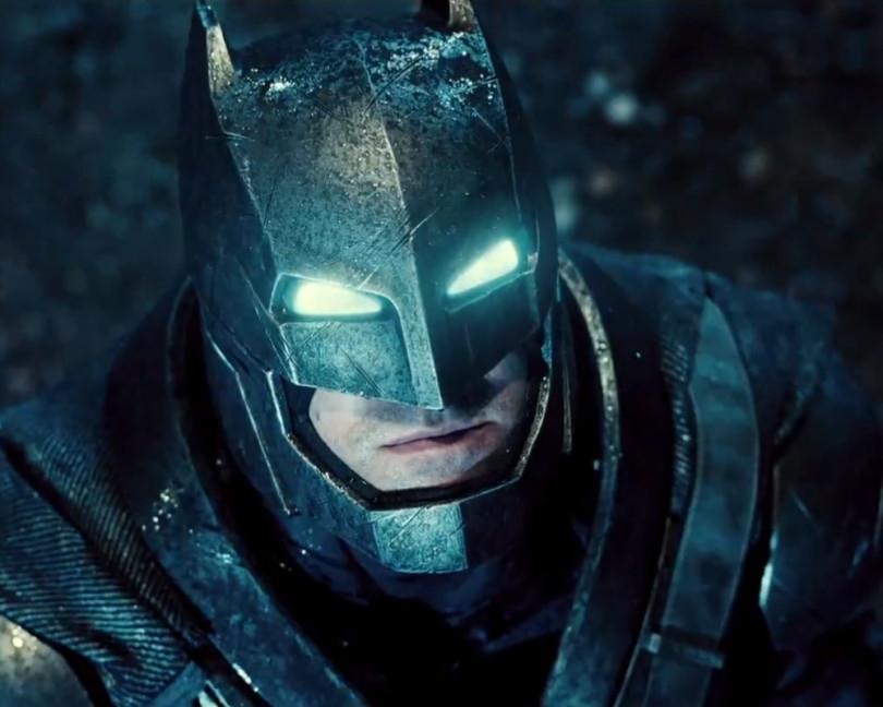 Ben+Affleck+sports+a+mechanical+mask+as+Batman.%0A