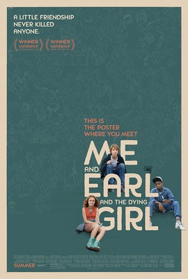 Poster for Fox Searchlights Me and Earl and the Dying Girl.
