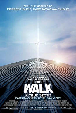 Official movie poster for The Walk starring Joseph Gordon-Levitt.