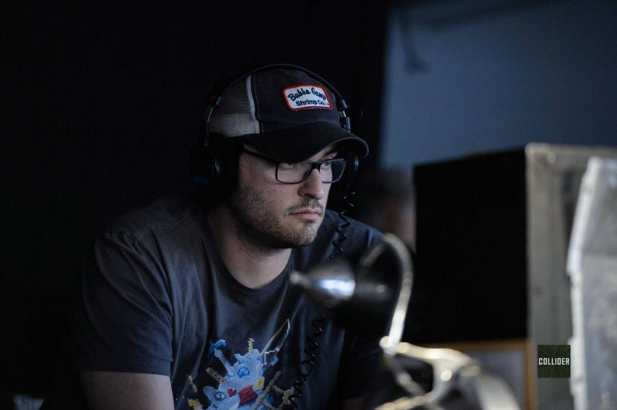  Josh Trank stares onto set with utter misery.