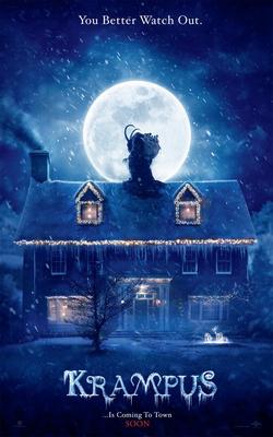 A promotional poster for Krampus.
