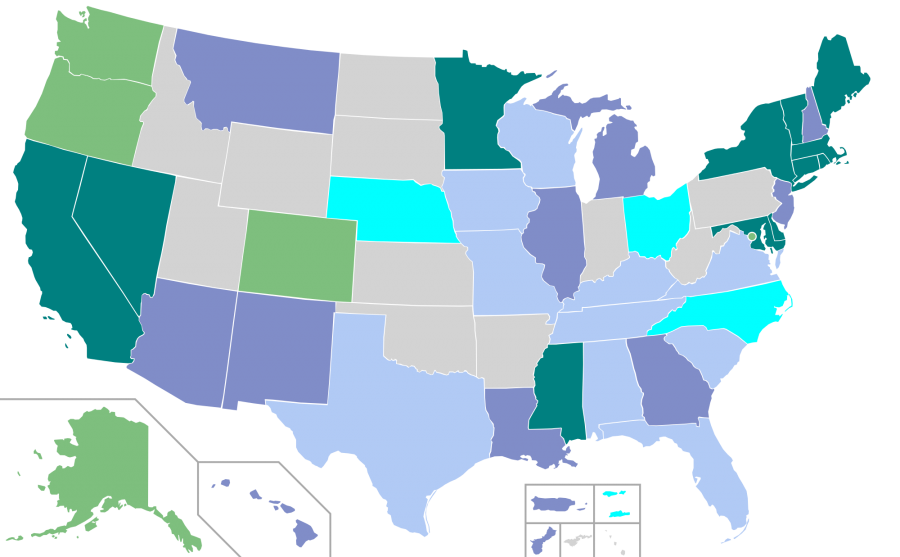 Cannabis laws in the United States.