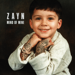 The cover of ZAYN's debut album, reminiscent of Lil Wayne's "Tha Carter IV."
