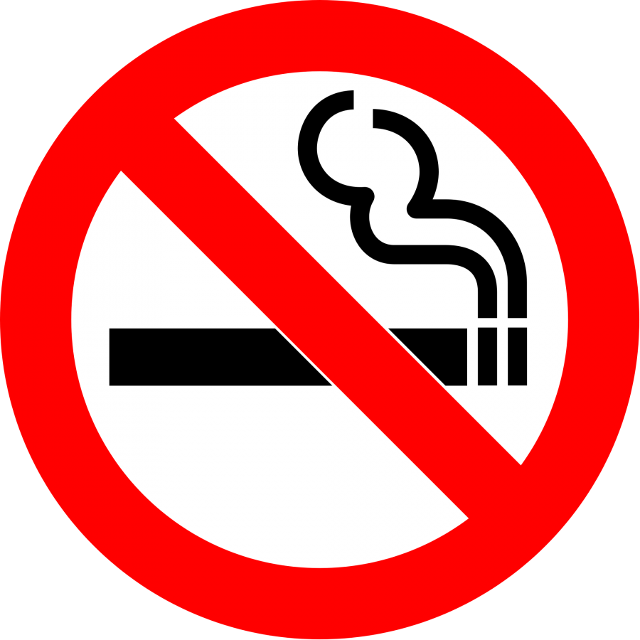 The No Smoking sign.
