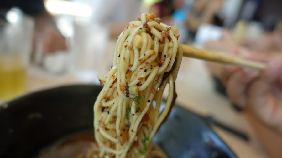 An example of one of the ramen noodle dishes at K-Ramen. 