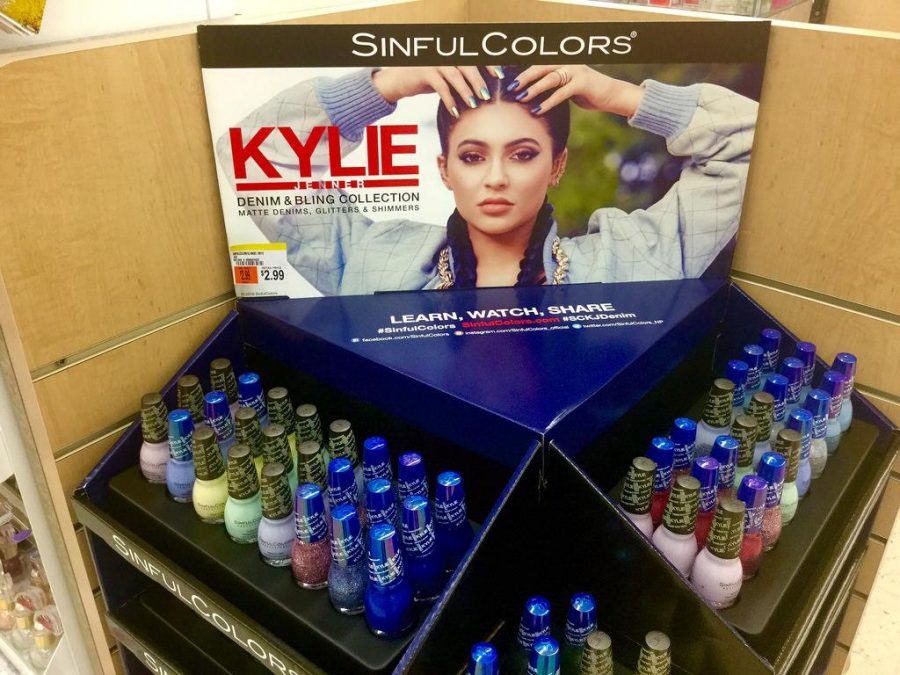  Kylie Jenners cosmetics available for purchase.
