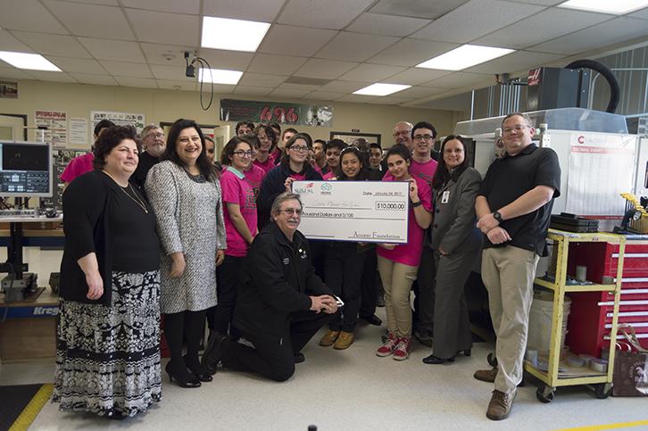 Clark programs get the big check