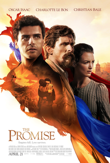 Release poster for the film beautifully decorated with the Armenian flag.