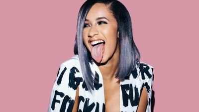 Cardi B becomes the second solo female rapper to hit the No.1 Billboard Charts!