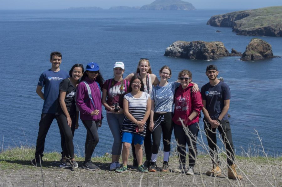 Students+explore+islands+outside+the+classroom