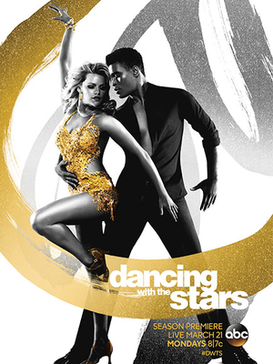 The promotional poster for the twenty second season of Dancing with the Stars.