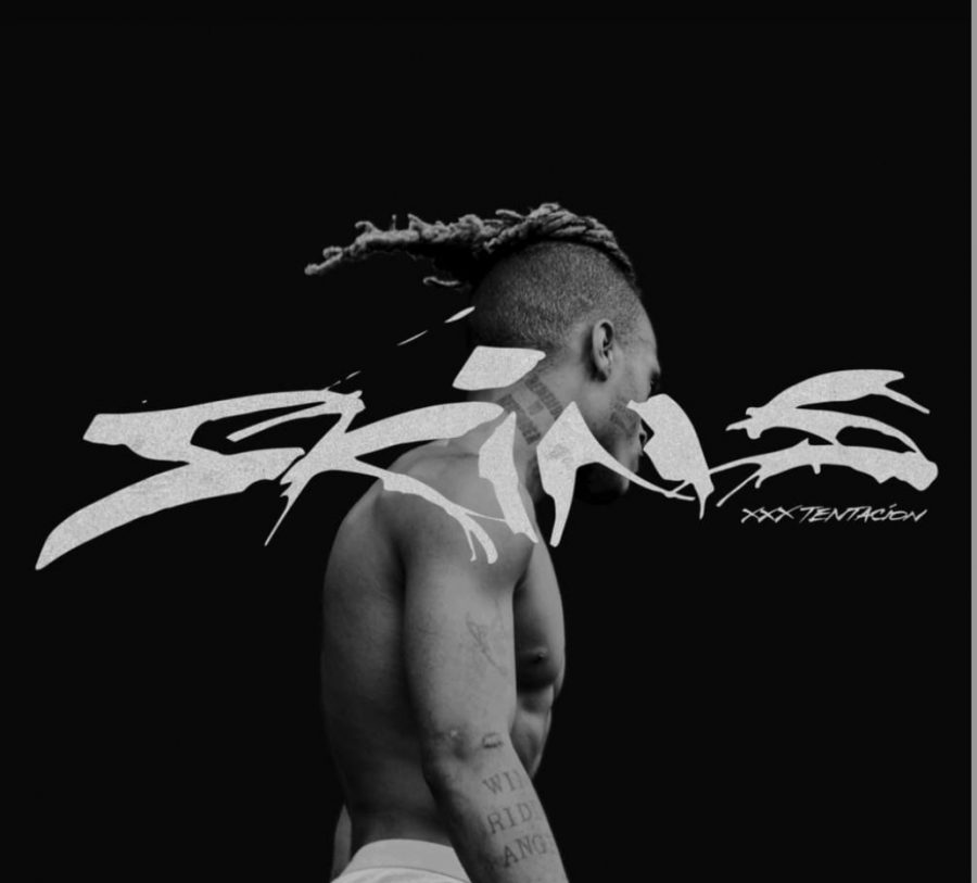 The cover photo on XXXTentacion’s new album, Skins.