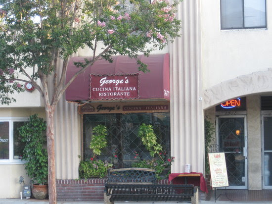 The outside view of George's  Cucina Italiana.