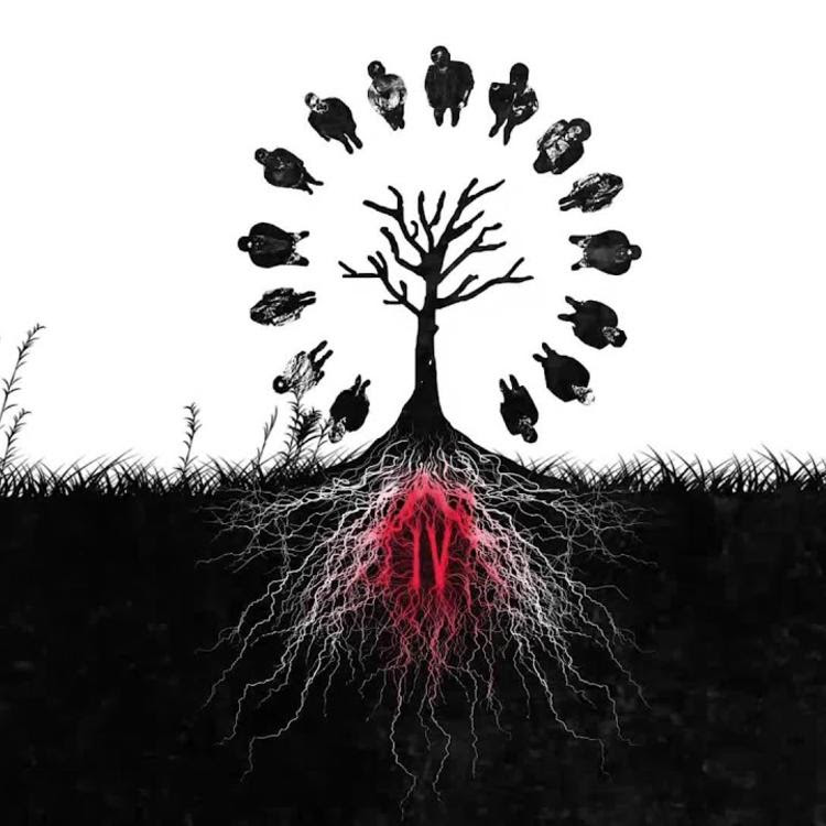 The+album+cover+shows+all+of+the+artists+that+collaborated+on+this+album.+