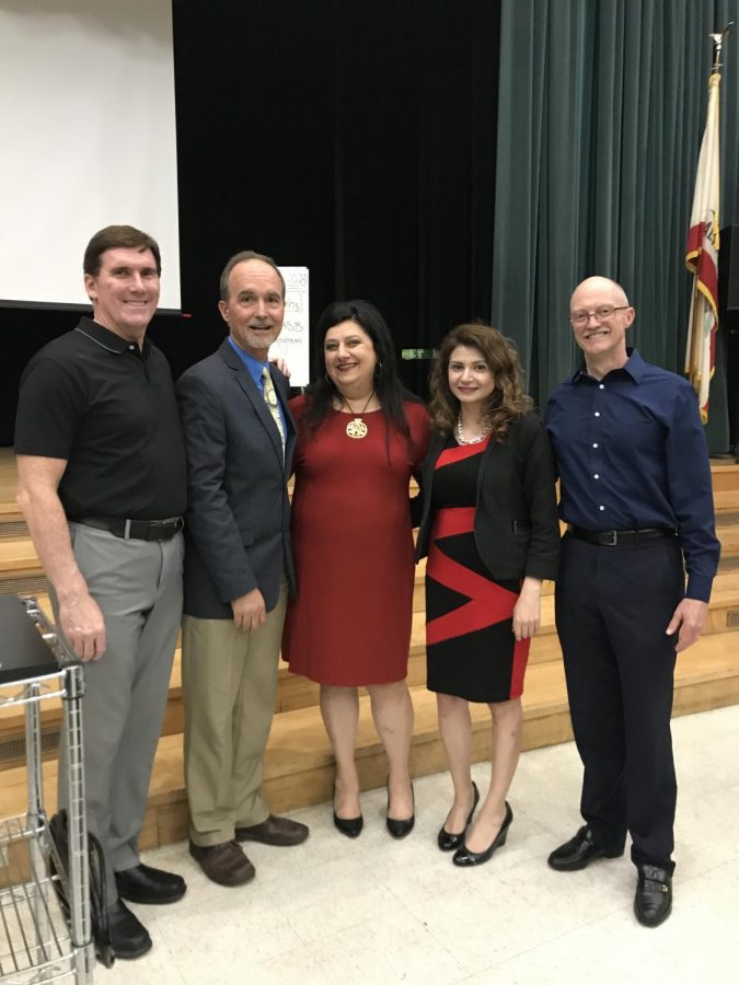 Dr. Lucine Tumyan graduated from Glendale High School, where she was taught by many teachers including Geoffrey Woods, Lena Kortoshian, and Gerald Gruss.