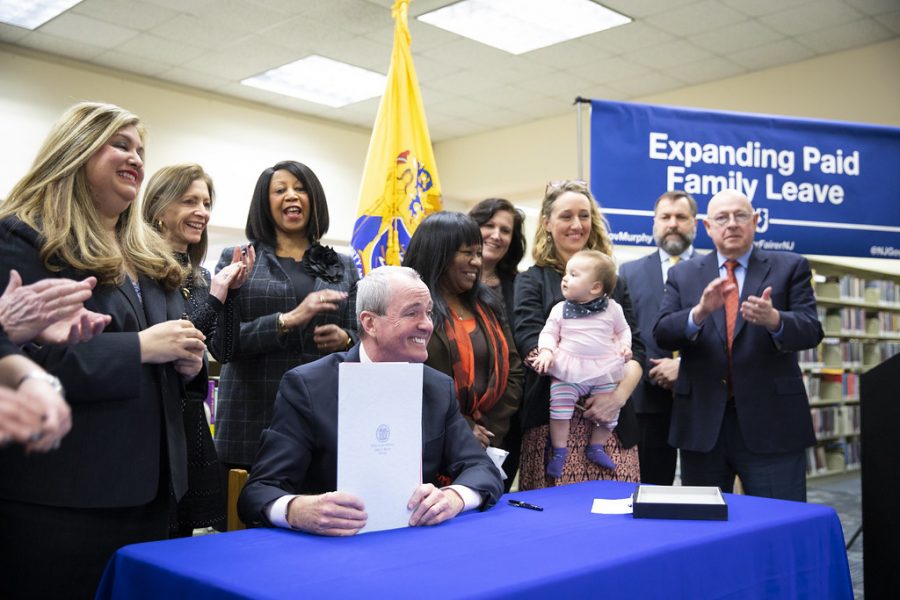 Governor Phil Murphy of New Jersey signed into law to expand the paid family leave act to provide more protection of jobs. 