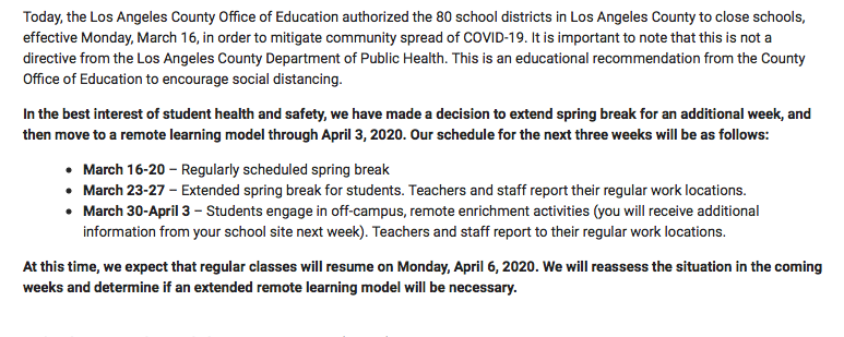 GUSD+Superintendent+Dr.+Vivian+Ekchian+sent+out+the+schedule+for+GUSD+schools+in+response+to+the+COVID-19+pandemic.