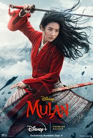 Liu Yifei plays Mulan in the new live-action film.