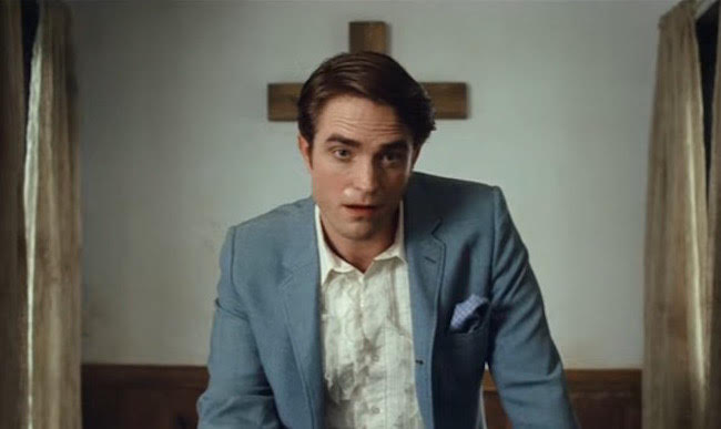 Robert Pattinson plays Rev. Preston Teagardin, the new unorthodox pastor of the small religious town in Ohio in ‘The Devil All The Time’.