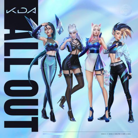K/DAs new EP, All Out, debuted on Nov. 11 with five tracks featuring a variety of artists, including (G)I-DLE members Cho Mi-yeon and Jeon So-yeon, as well as LExie Liu as a guest vocalist.