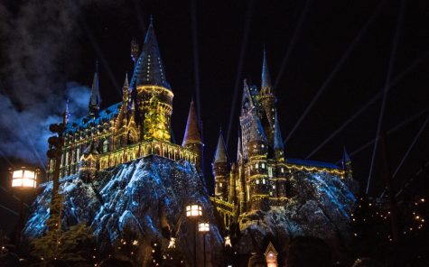 The Wizarding World of Harry Potter Lightshow.