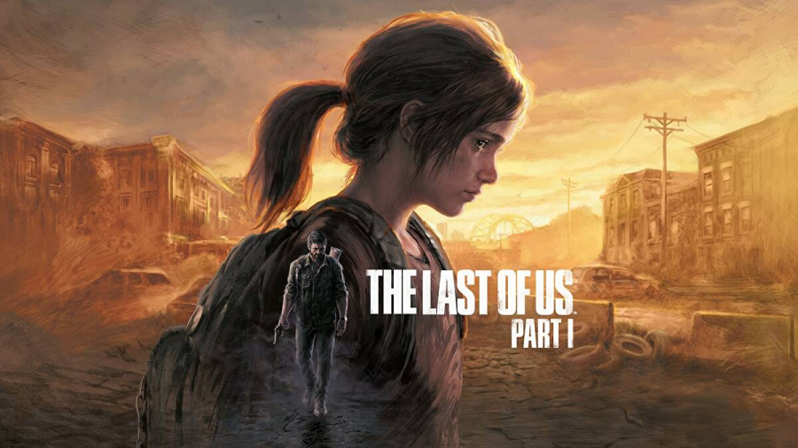 The+cover+image+of+Joe+and+Ellie+used+for+the+Last+Of+Us+video+game.