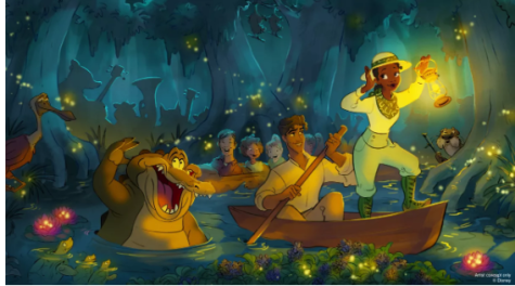 Disney releases the new concept art for the princess and the frog ride.