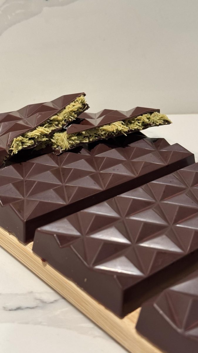 Homemade Dubai chocolate.