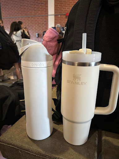 Two popular reusable drinkware options.