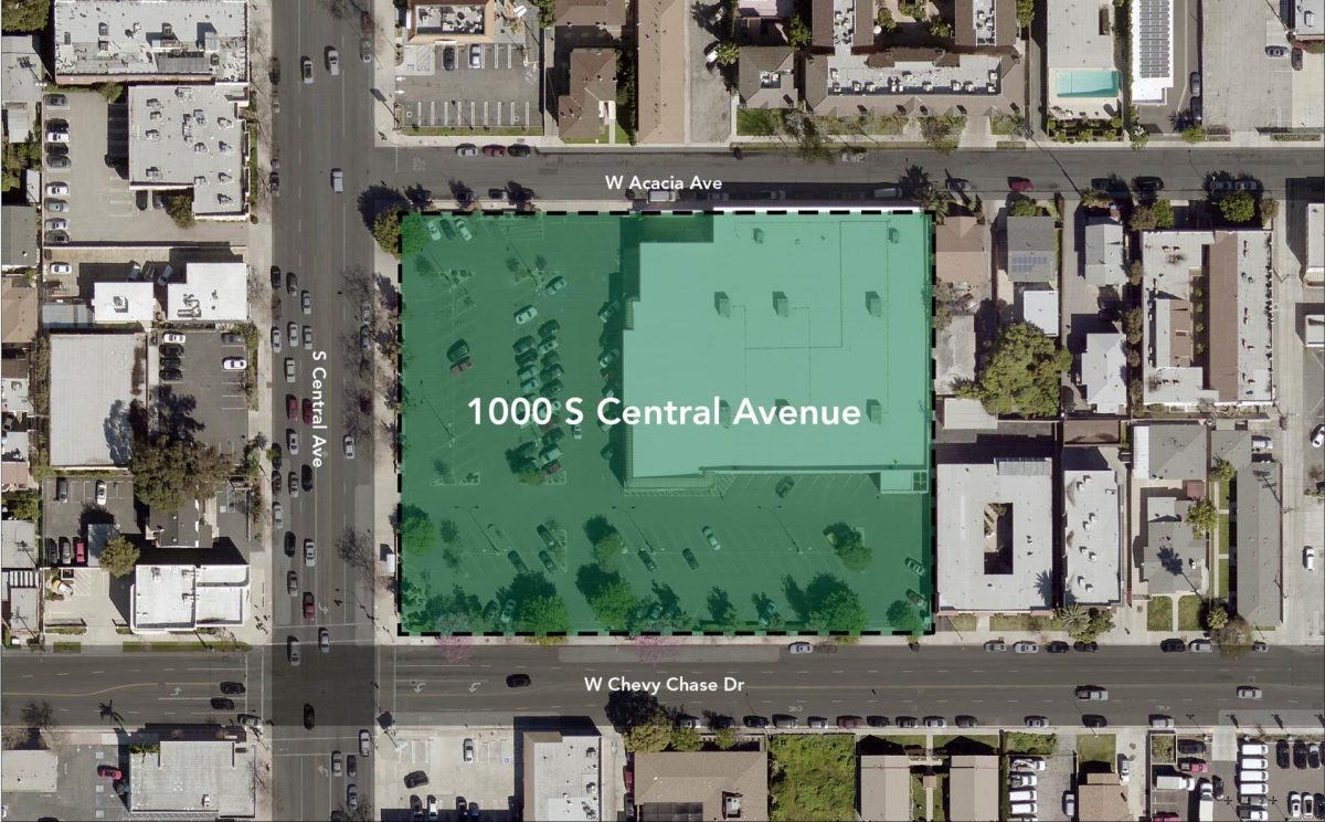 The 2.3-acre site where the new project will take place. 