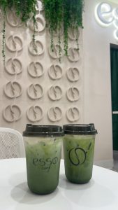 Esso Cafe's 'Matcha Classic,' which combines rich flavors of matcha and vanilla.