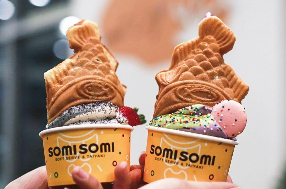 The Upside Down customized ice cream